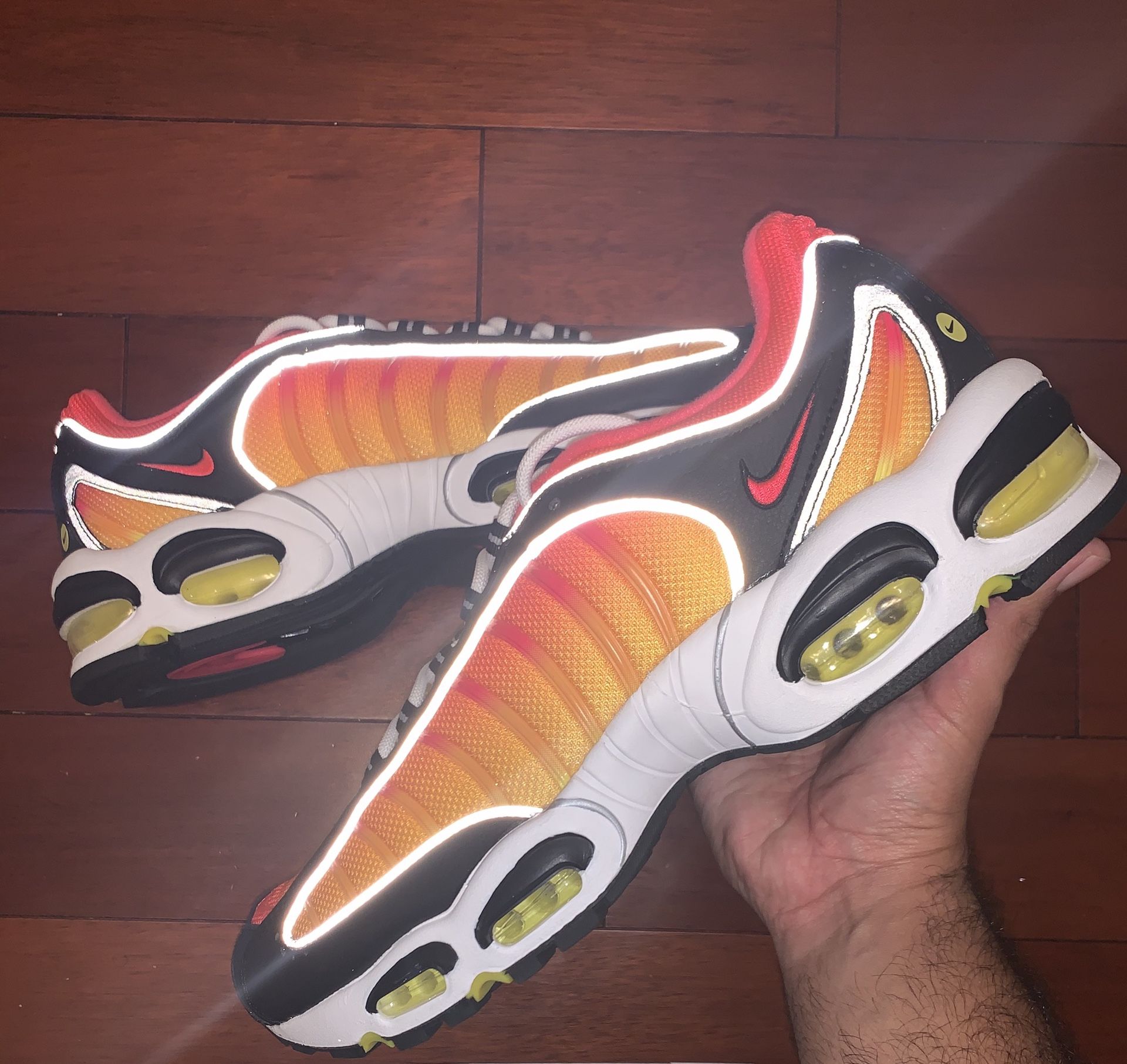 Womens Shoes Nike Tailwind Orange Nike Air Max Tailwind GS Total