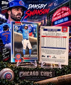 Dansby Swanson All-Star Game Black /10 01/10 2026 Topps 🔥