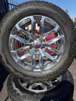 20” GMC DENALI WHEELS AND TIRES