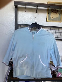 Size Large Baby Blue Zipper $2.00
