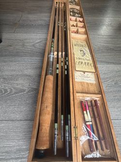Antique fishing rod