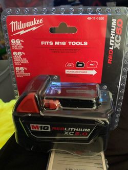 M18 18-Volt 5.0 Ah Lithium-Ion XC Extended Capacity Battery