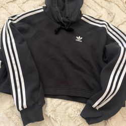 Women’s Cropped Adidas Hoodie 