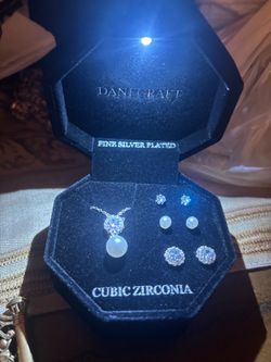 Necklace and earrings