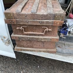 Antique Vanderman Strongbox