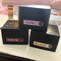Builder Gel And Poly Gel - Sealed - Only $20 Each!