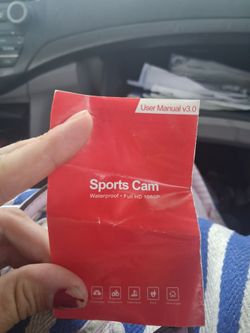 Mini sports camera waterproof