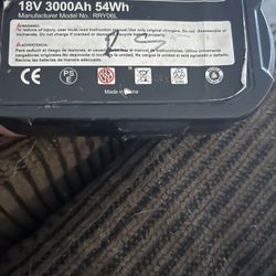 Ryobi Battery