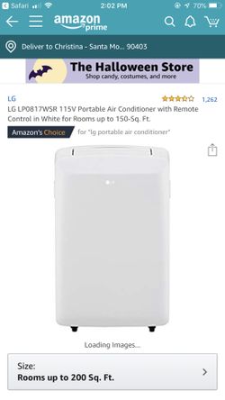 LG portable air conditioner