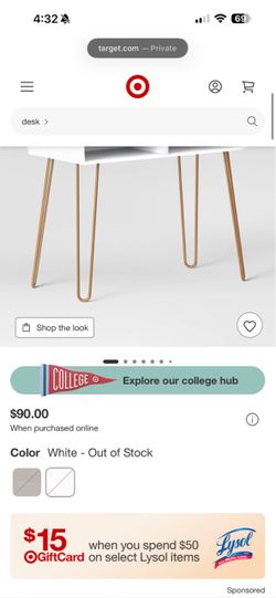 Target Desk