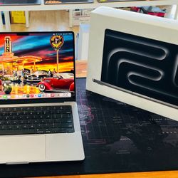 MacBook Pro 14” M3 2023 16GB 1TB Like New Apple Warranty till 08/01/2025 IN BOX