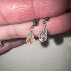 Vintage Teardrop Earrings 