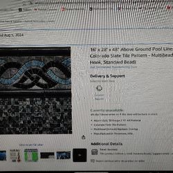 Dough Boy Pool Liner 16x28x48