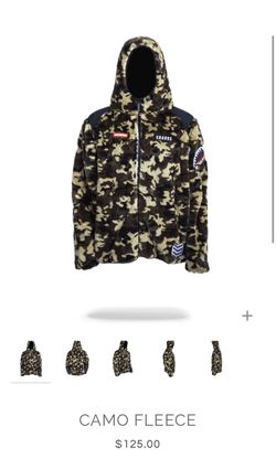 Sprayground Camo Fleece 