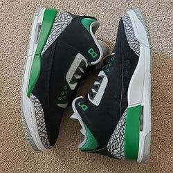 Air Jordan Retro 3 "Pine Green " Size 9.5 Men /11wmns 