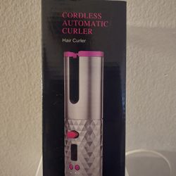 Cordless Automatic Curler (New)
