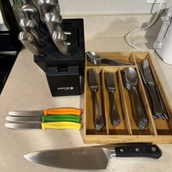 Utensils And Knife Set