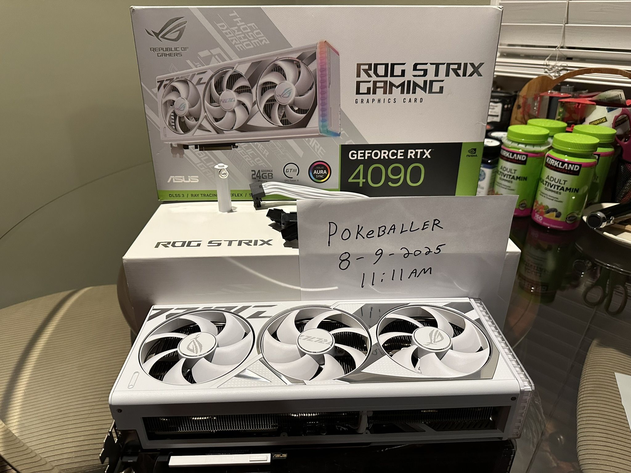 Asus Rog Strix 4090 Gaming White