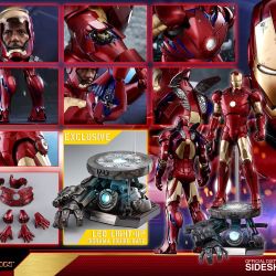 Iron Man Mark III Deluxe Version Quarter Scale Figure by Hot Toys