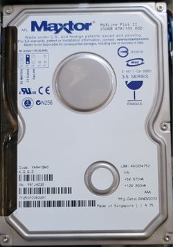 MAXLINE PLUS || 250GB ATA /133 HDD