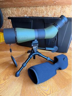Cabela’s 20-60x80 Spotting Scope w/ Vanguard Tripod & Neoprene Case