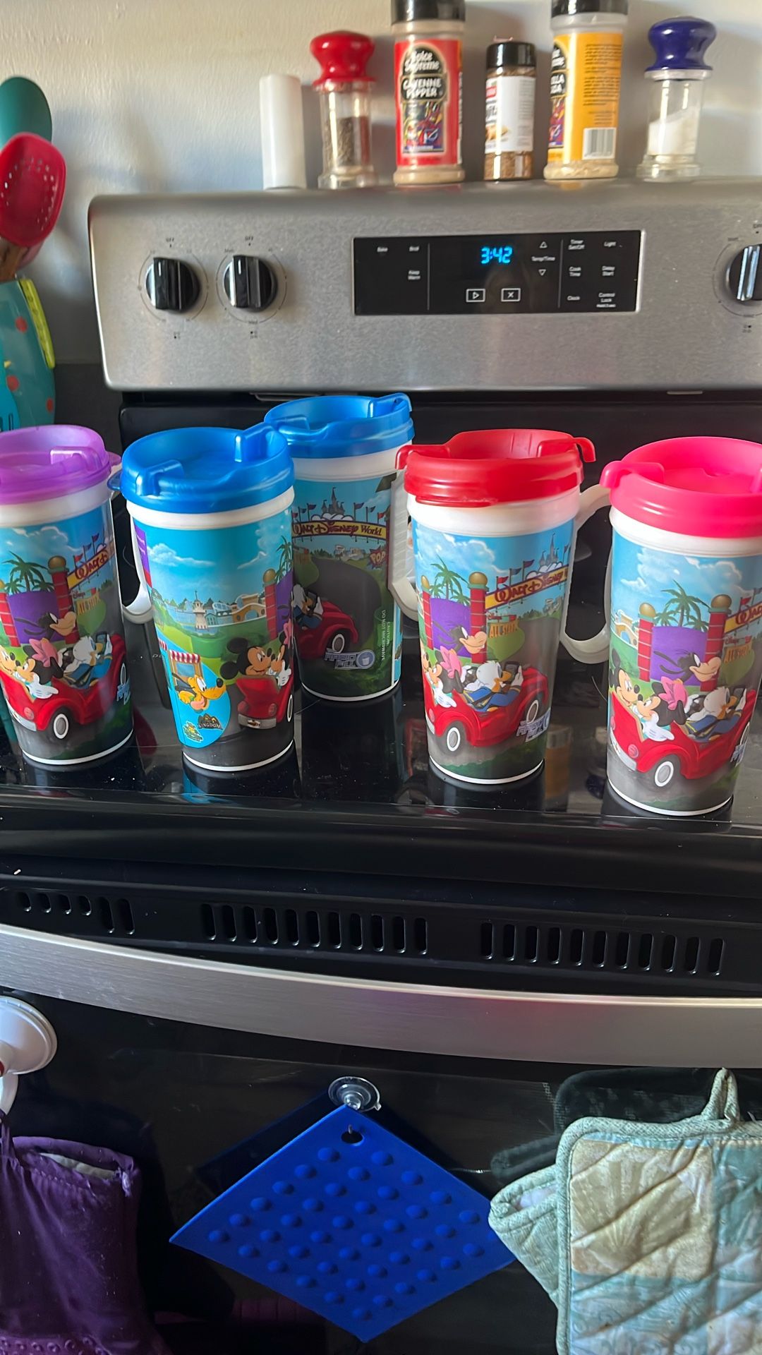 5 Disney Cups