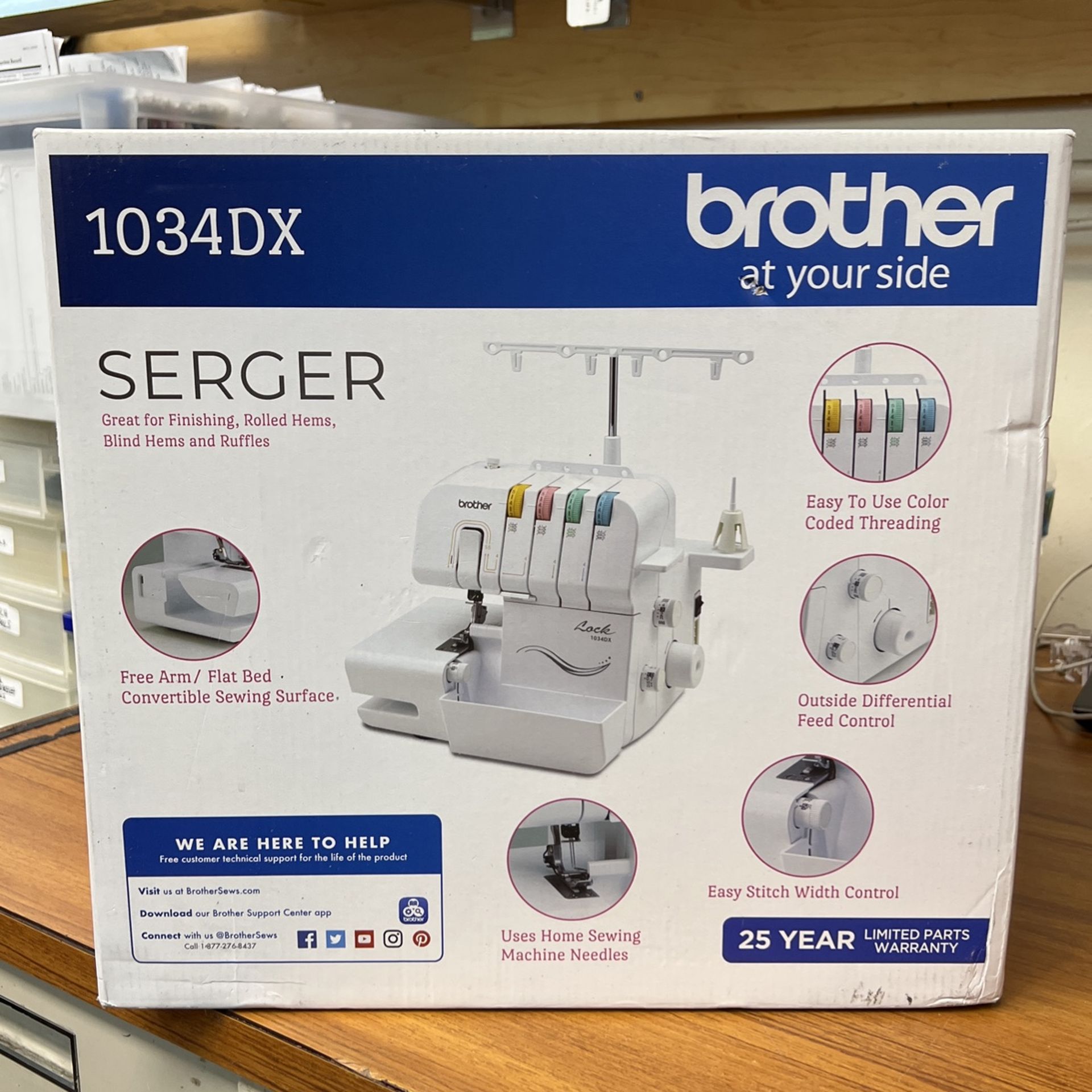 Brother 1034DX Serger Sewing Machine