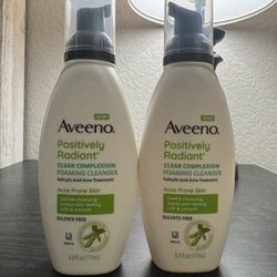Aveeno Clear Complexion Foaming Cleanser Gentle Cleansing