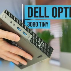2021 Dell OptiPlex 3080 Micro Form Factor Business Desktop, Intel Core i5-10500T