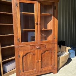 Beautiful Solid Wood Corner Cabinet 