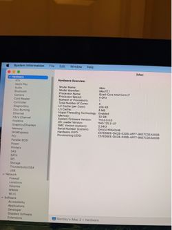(BUNDLE) Apple MacBook Pro 13” Apple iMac 27” Retina 5K