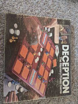 Deception Board Game 1975