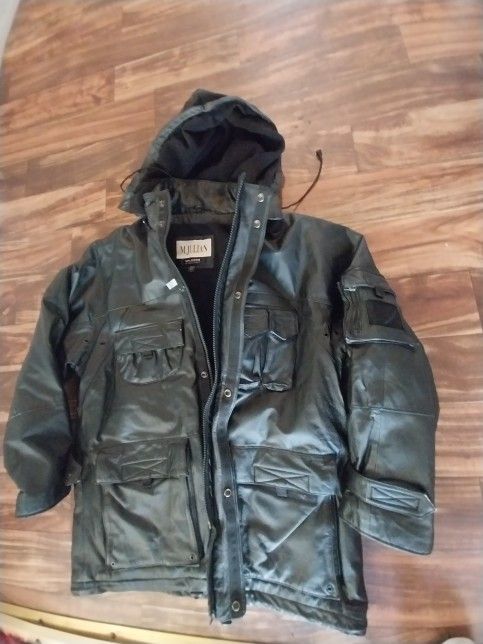 Genuine Leather Jacket Size L