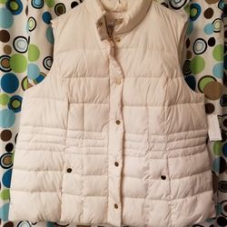 Charter Club Women's Quilted Puffer Sleeveless Vest/2X/Never Worn 