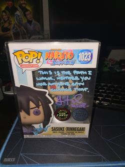 Sasuke signed funko