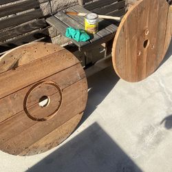 Wood Spools 
