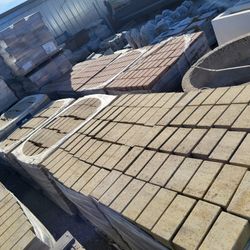 CEMENT BRICK PAVERS $320 EACH PALLET (~100 SQUARE FEET PER PALLET)