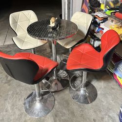  Pub Table With Stools