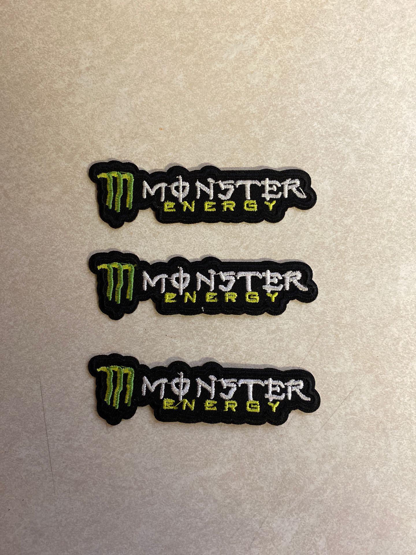 (3) Monster Iron-On Patches