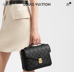 Louis Vuitton Pochette M√âTIS, Black, One Size