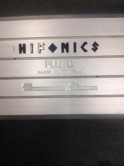 4 Channel Hifonics Pluto Andromeda Series