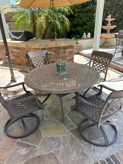 Outdoor table set