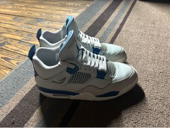 Military blue jordan 4s