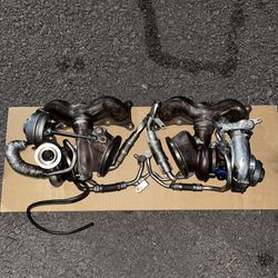 Bmw 335i 335xi “Stock Turbos” With Oil And Coolant Lines 