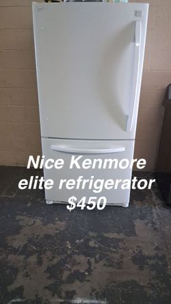 Nice Kenmore élite Refrigerator