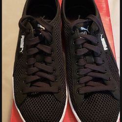 Womans Puma Vikky Mesh FM Black Size 7.5