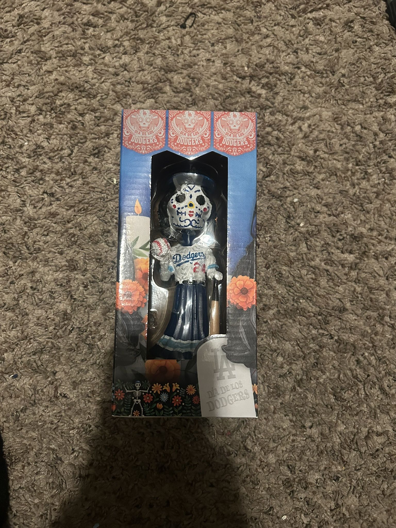 LA Dodgers Sugar Skull 2024 Bobblehead SGA