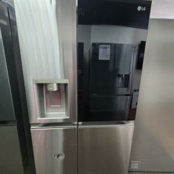 LG 27CF REFRIGERATOR 1299! 0 DOWN 0% FINANCING! 1YR WARRANTY! 48HR DELIVERY!
