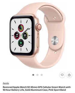 Apple Watch SE 40mm – Gold Aluminum
