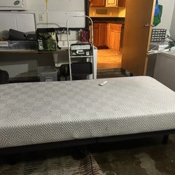 Adjustable Bed Twin Size With Mattress